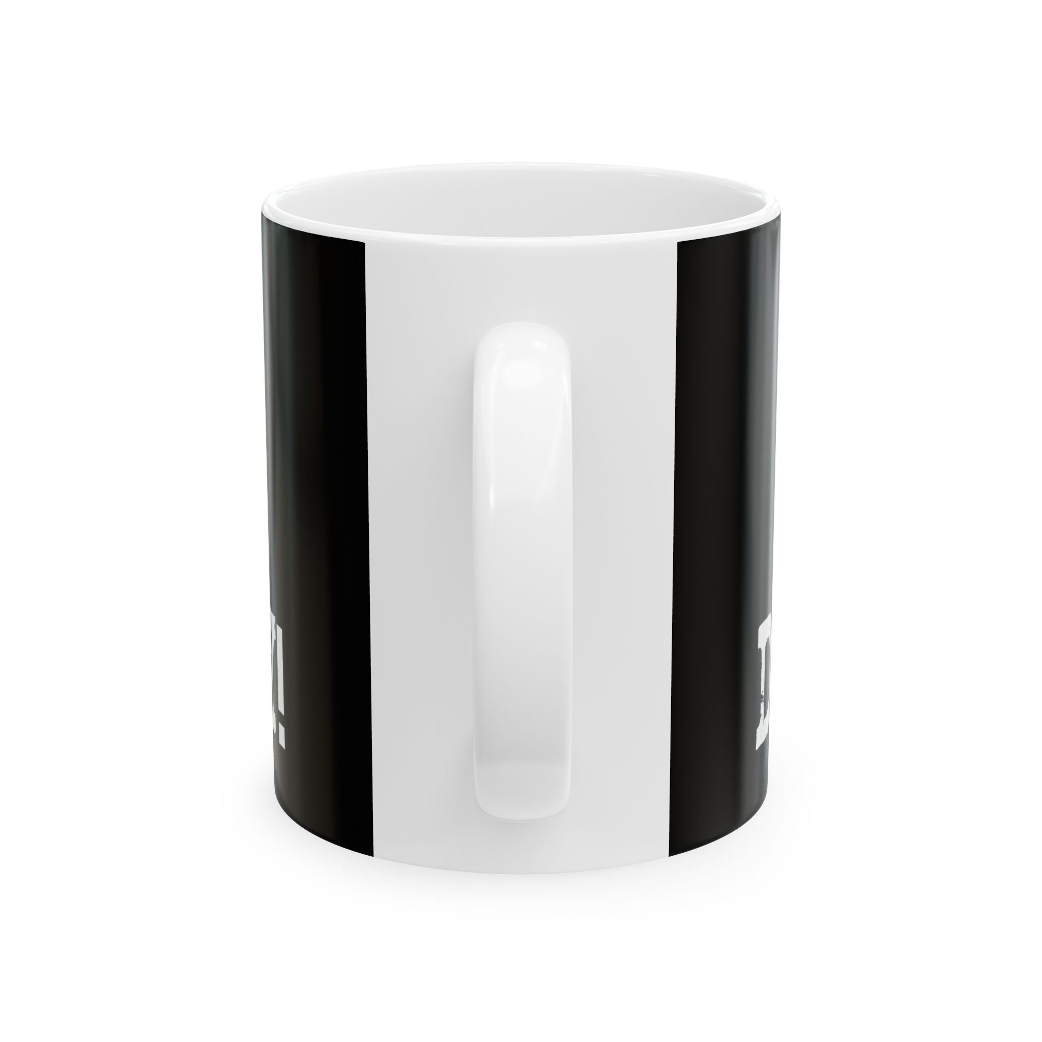 Ceramic Mug - 'One Shot One Redeye' Bold Typography Coffee Mug (11oz/15oz)