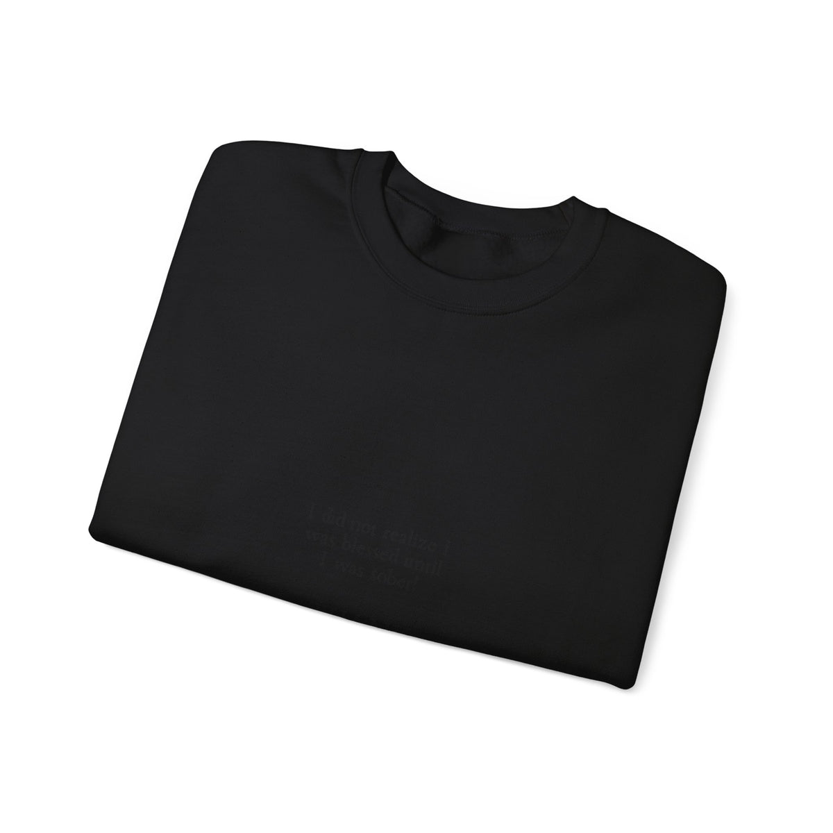 Thank You God Crewneck Sweatshirt — Minimal Faith-Inspired Christian Sweatshirt
