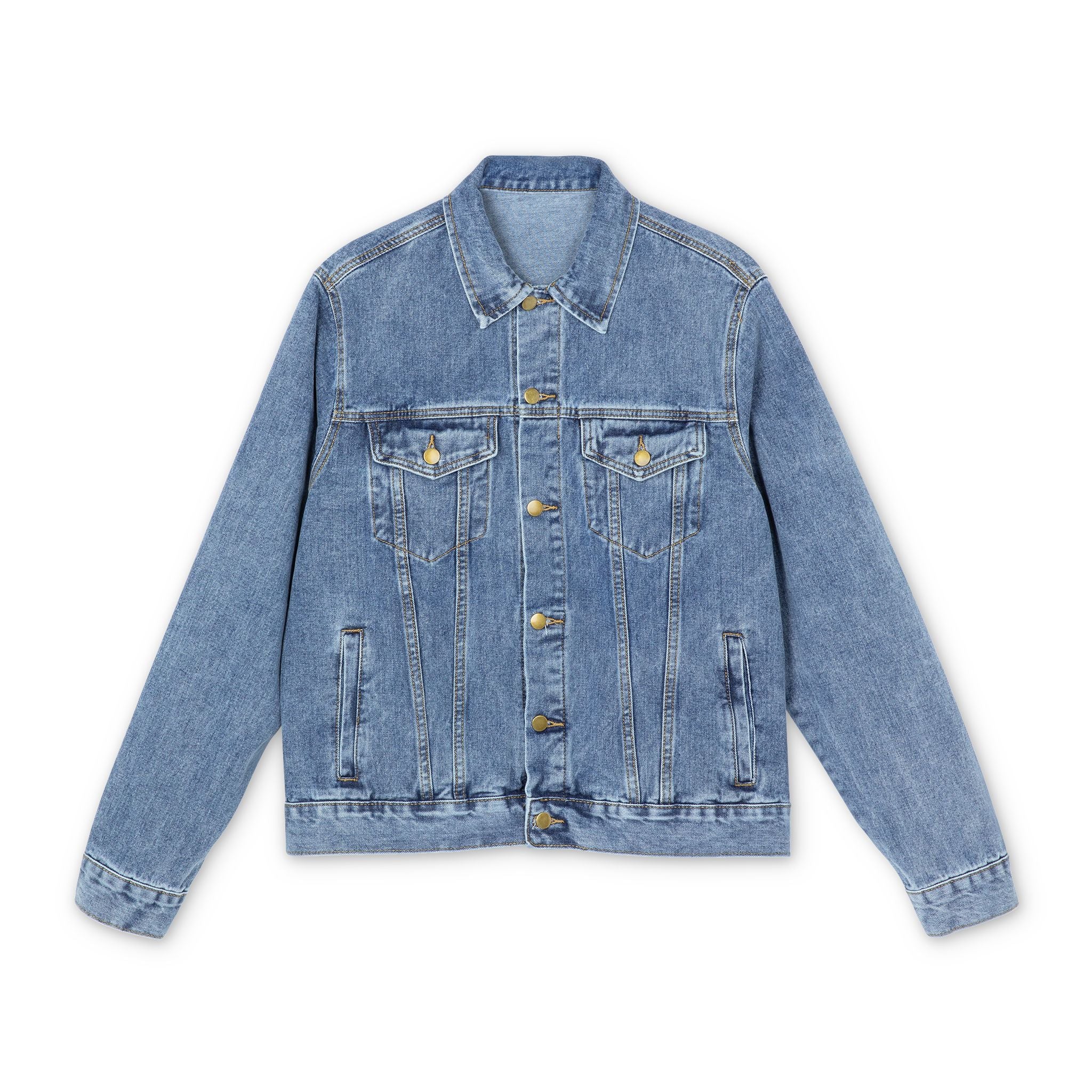 Denim Jacket — "Missouri Outlaw" Vintage Trucker Jacket