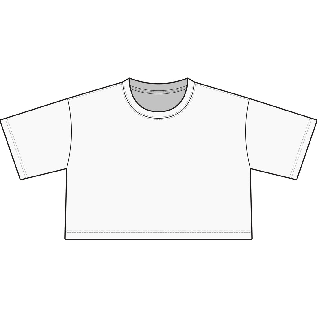Sober Is Sexy Cropped Tee