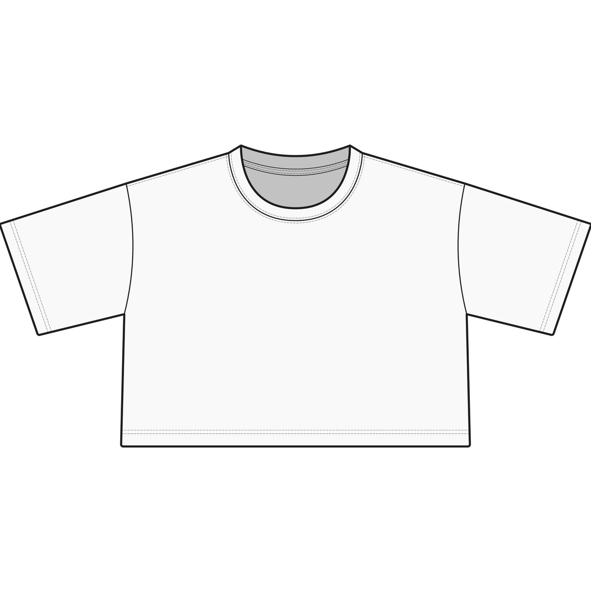 Sober Is Sexy Cropped Tee