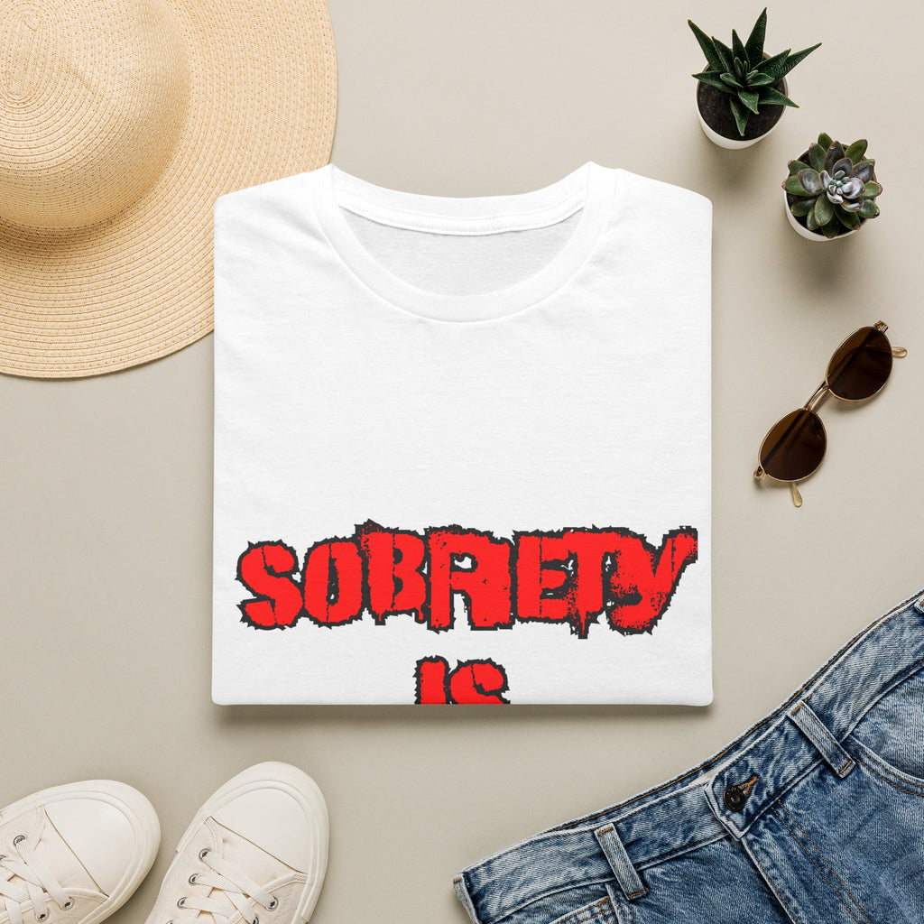 Sobriety Is Freedom T-Shirt — Recovery Slogan Tee