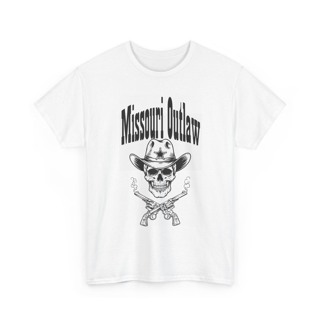 Missouri Outlaw Skull Cowboy T-Shirt