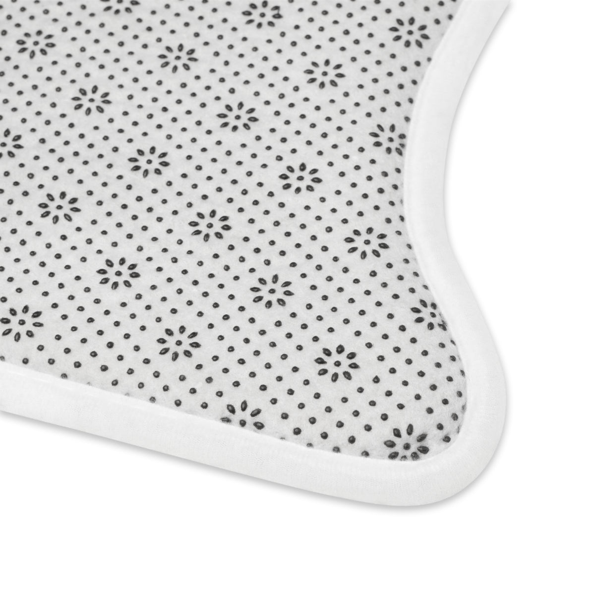 Pet Feeding Mat — "Mommy loves me, this I know!" Paw Print Placemat for Dogs & Cats