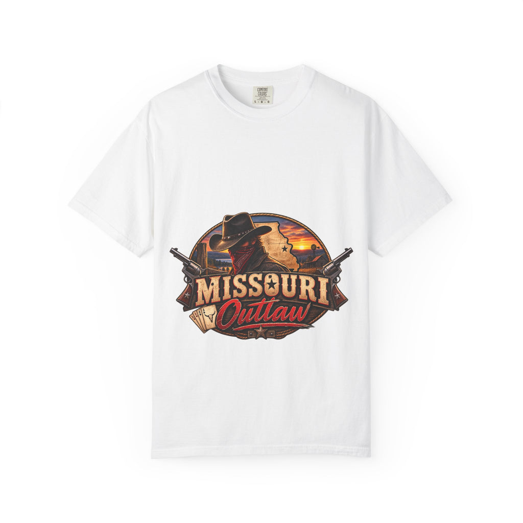 Missouri Outlaw T-Shirt — Western Cowboy Graphic Tee