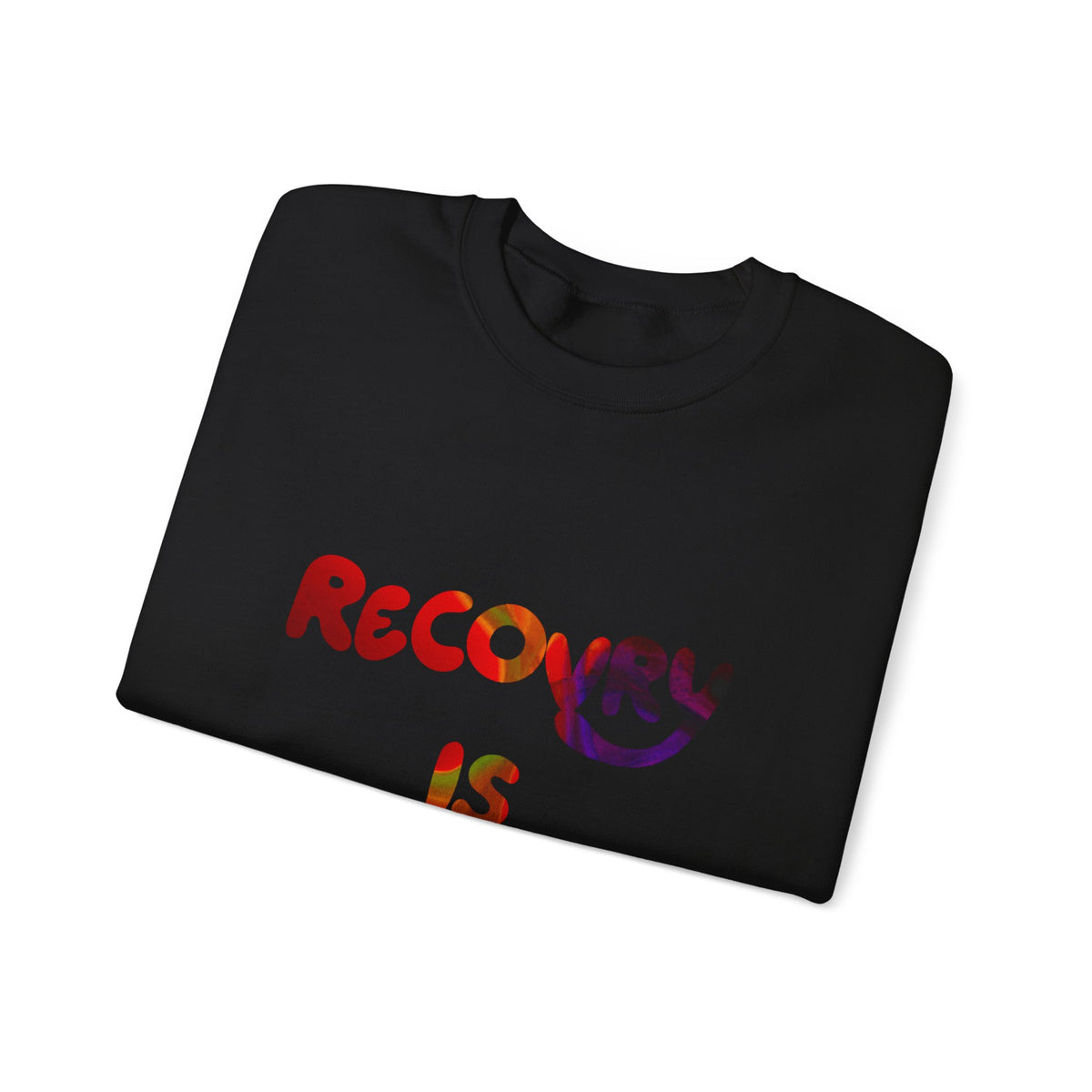 Recovery Is Freedom Sweatshirt — Inspirational Recovery Crewneck