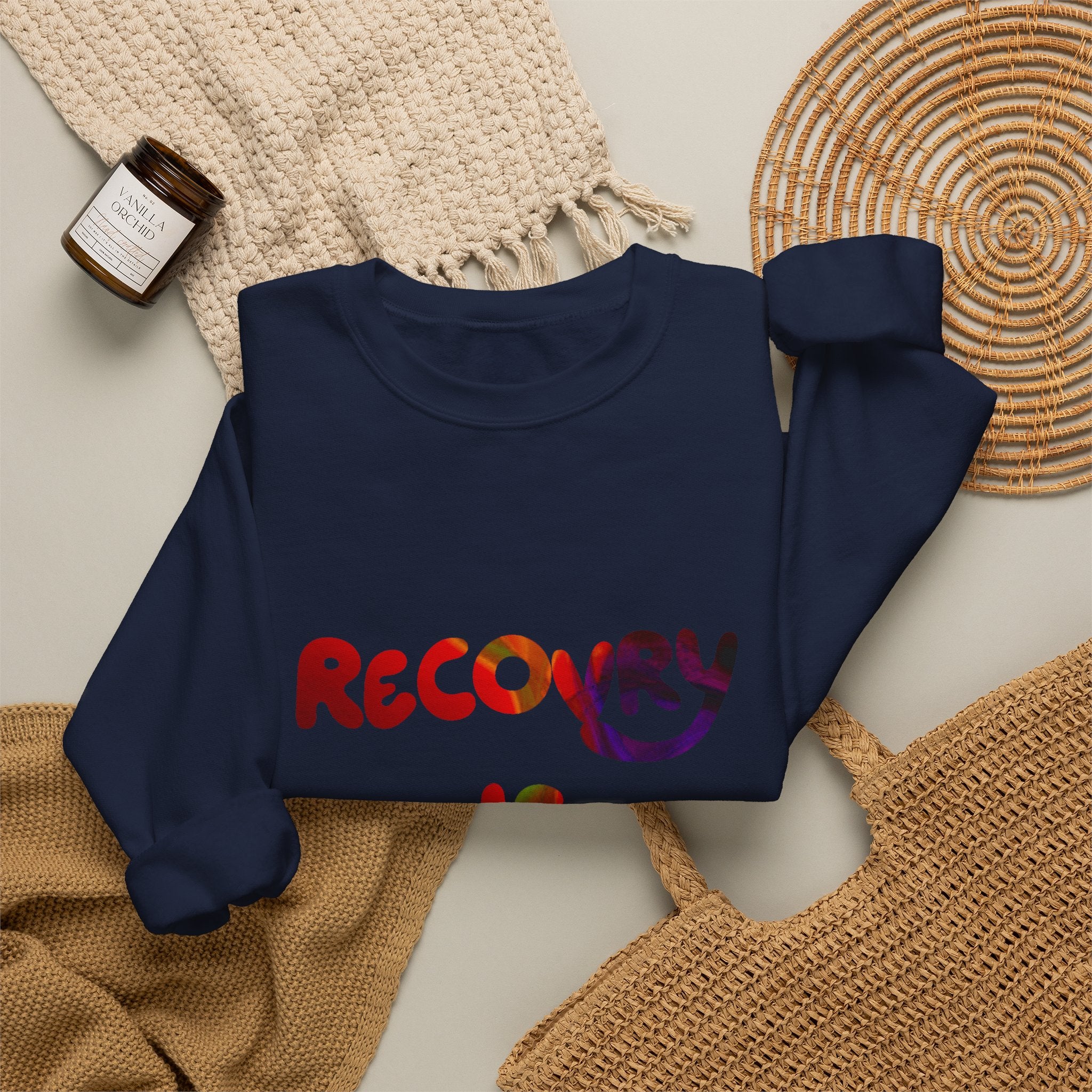 Recovery Is Freedom Sweatshirt — Inspirational Recovery Crewneck