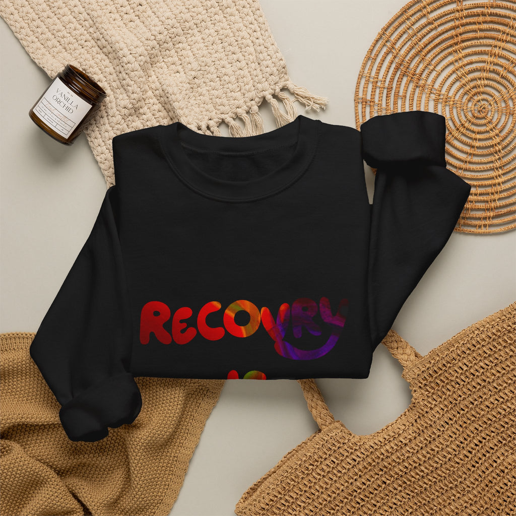 Recovery Is Freedom Sweatshirt — Inspirational Recovery Crewneck