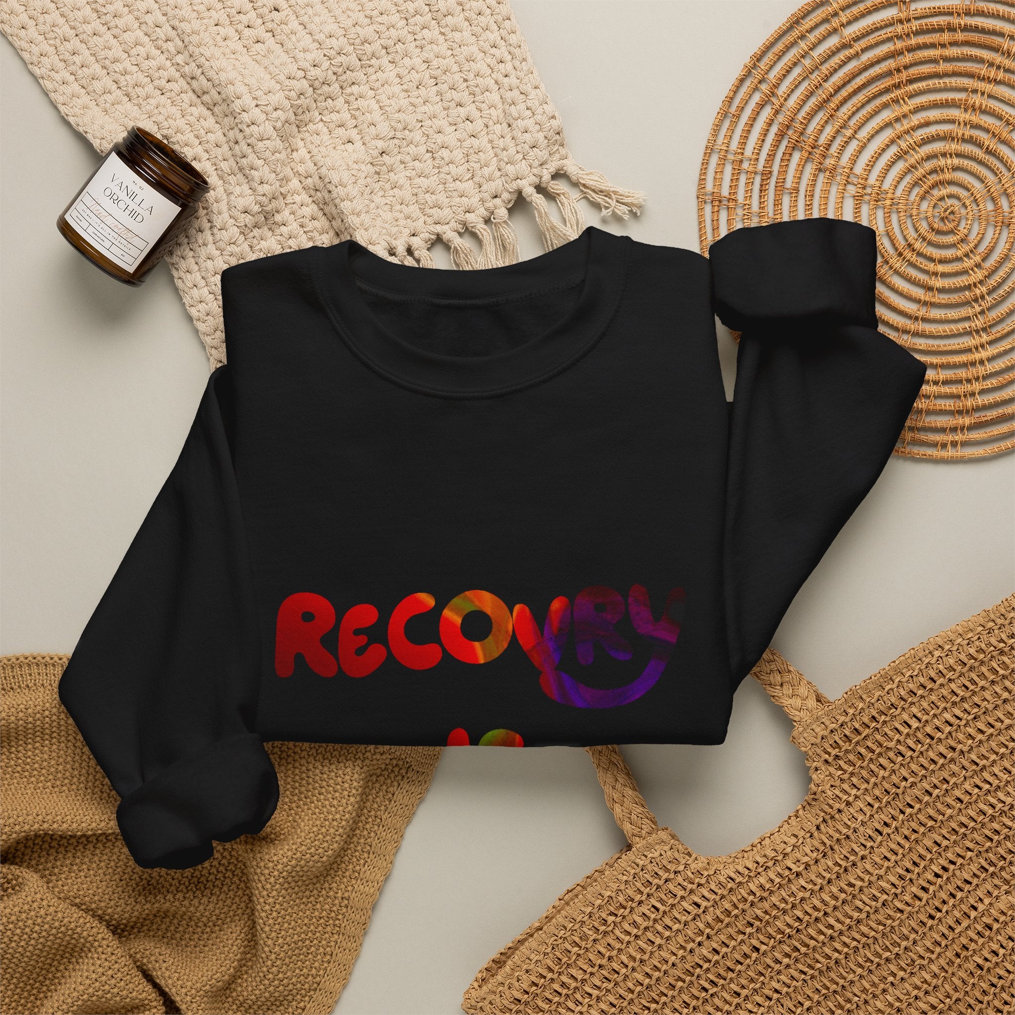 Recovery Is Freedom Sweatshirt — Inspirational Recovery Crewneck