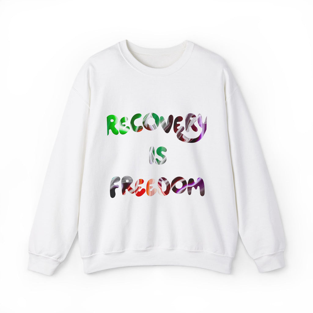Recovery Is Freedom Crewneck Sweatshirt