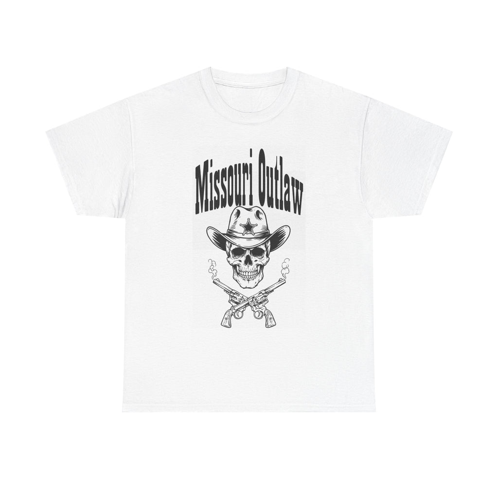 Missouri Outlaw Skull Cowboy T-Shirt