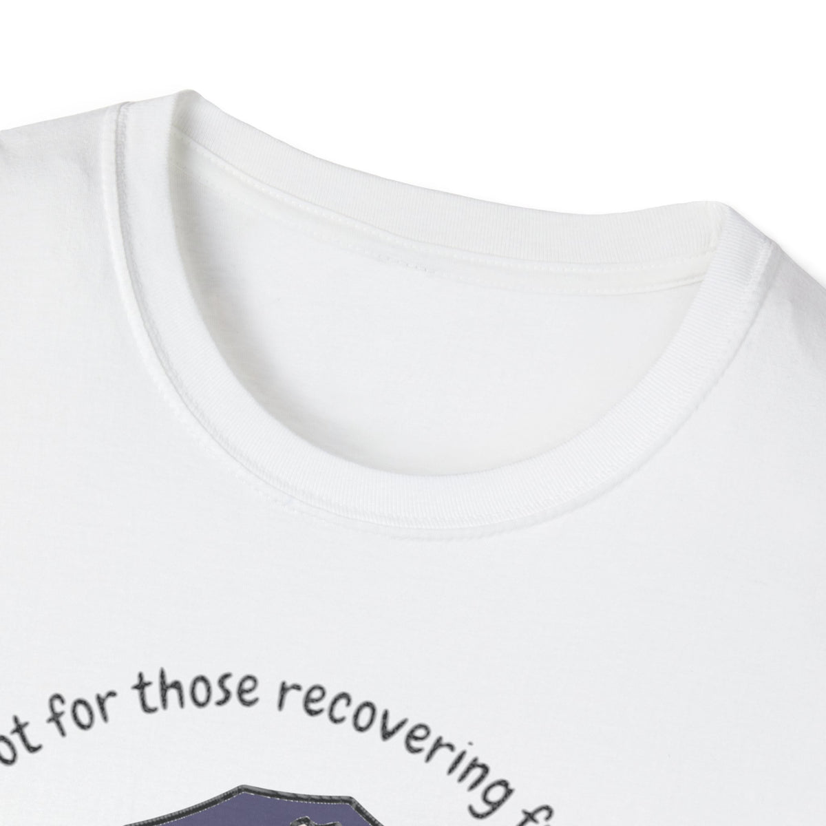 Police Officer Peace T-Shirt — "Officer Pals for Those Recovering from Substance Use"