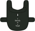 Pet Jacket — "I Identify as a Wolf!" Fleece Dog Coat, Humorous Pet Costume for Small Dogs & Puppies