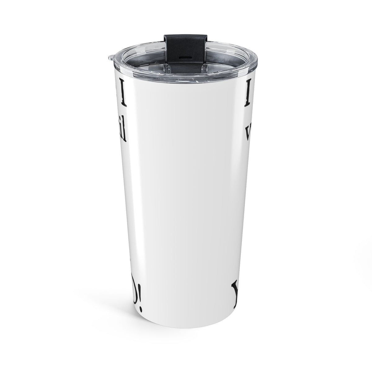 20oz Inspirational Tumbler — "Thank You God" Recovery Faith Travel Mug