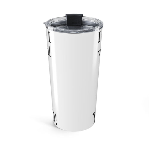 20oz Inspirational Tumbler — "Thank You God" Recovery Faith Travel Mug