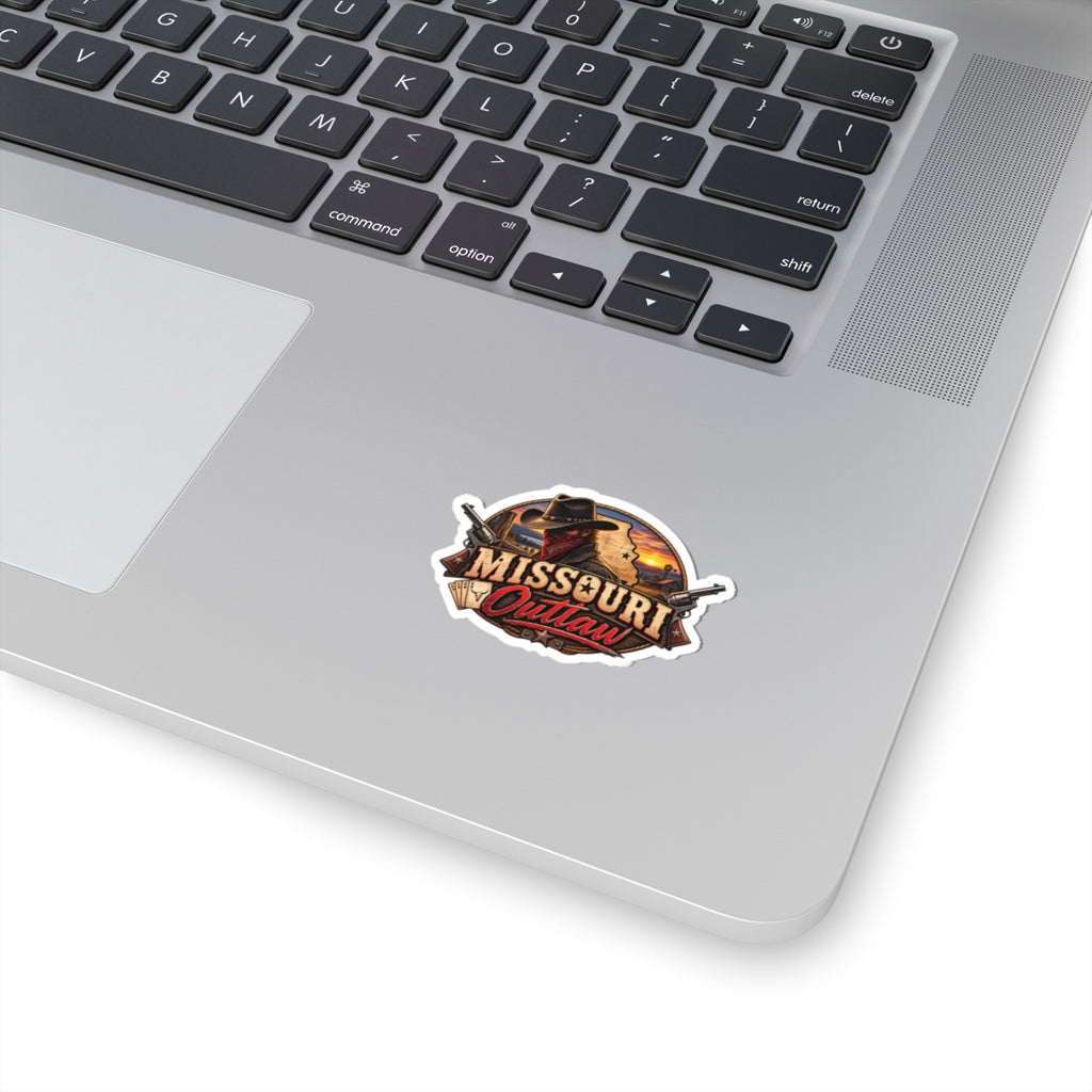 Missouri Outlaw Kiss-Cut Sticker – Western Cowboy Logo