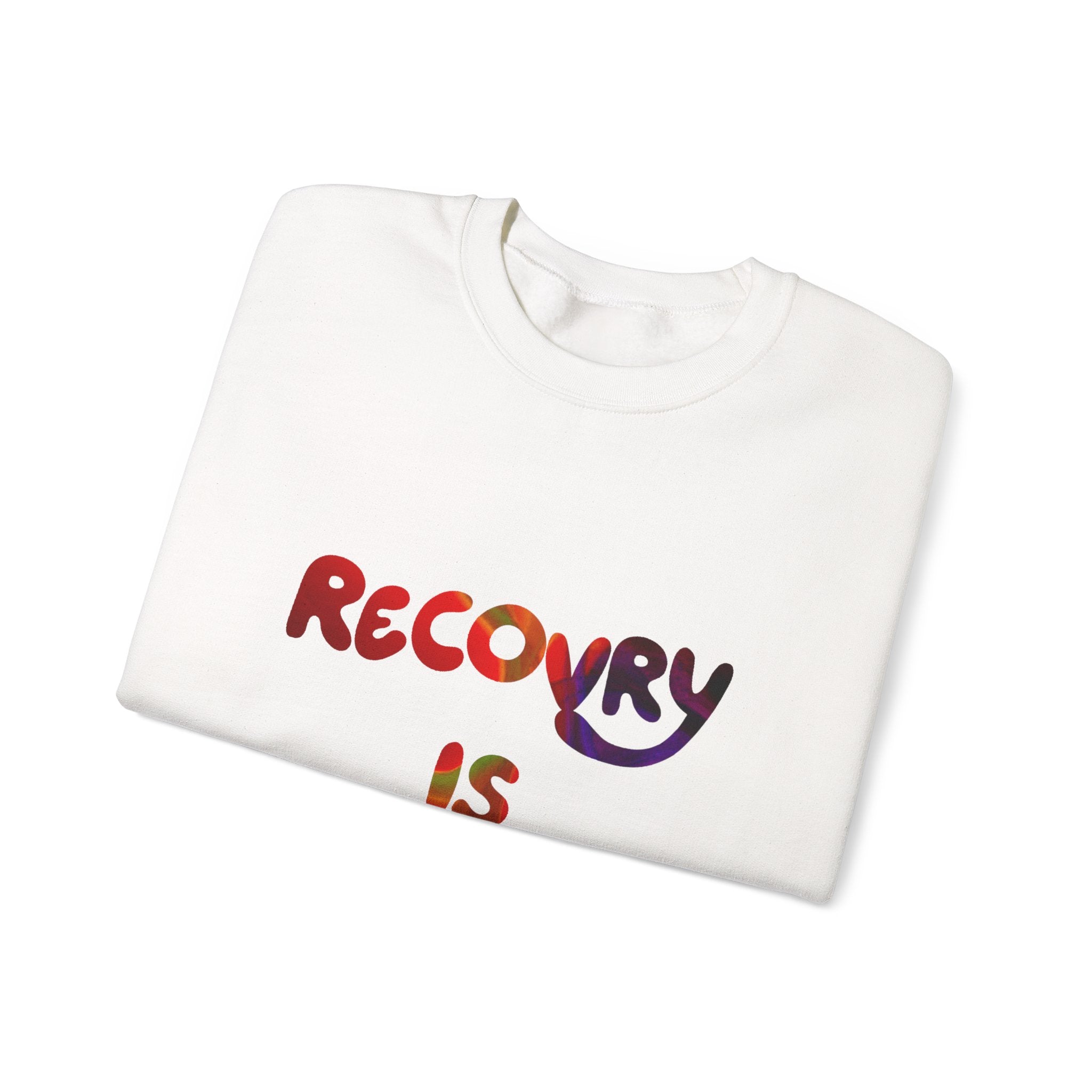Recovery Is Freedom Sweatshirt — Inspirational Recovery Crewneck
