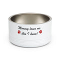 Pet Bowl — "Mommy loves me, this I know!" Stainless 18oz