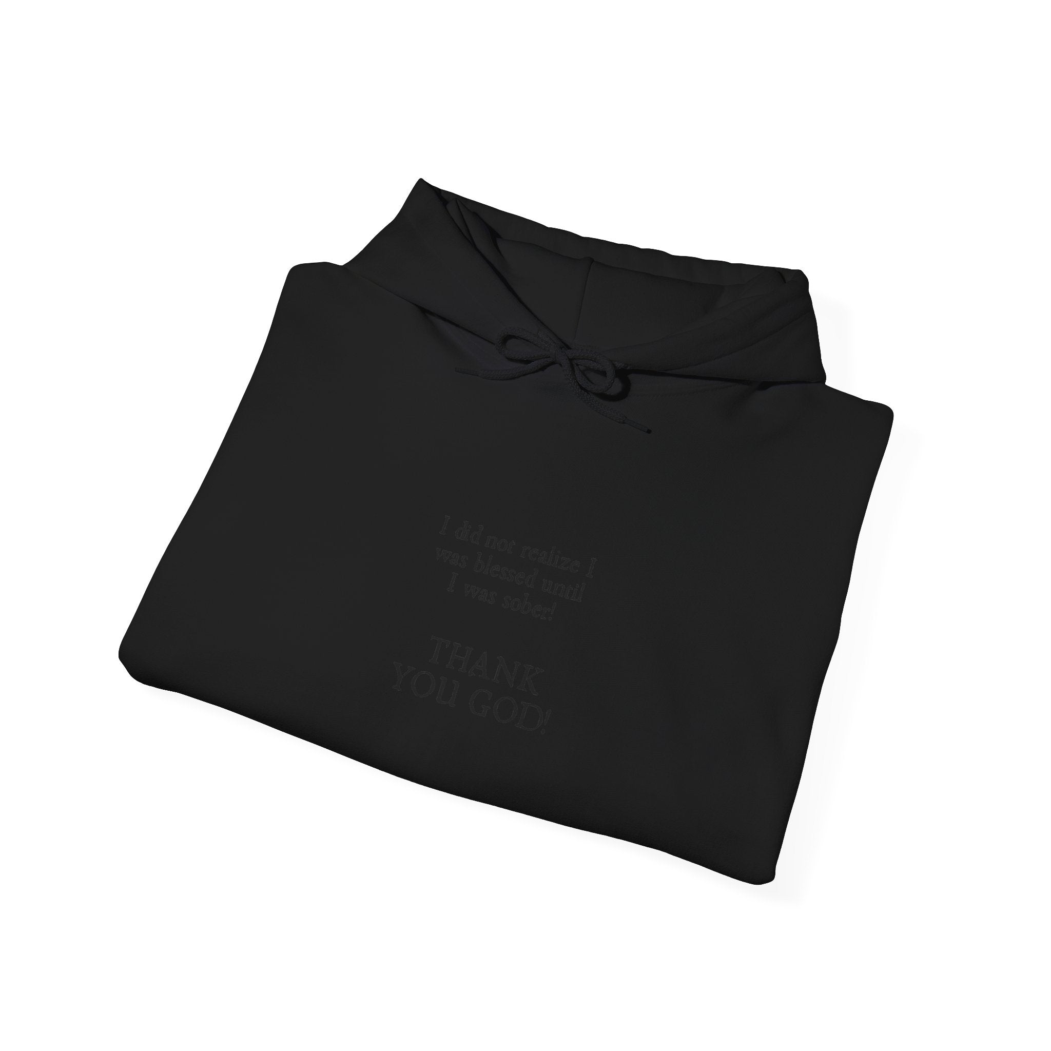Thank You God Hoodie — Minimal Faith Graphic Pullover