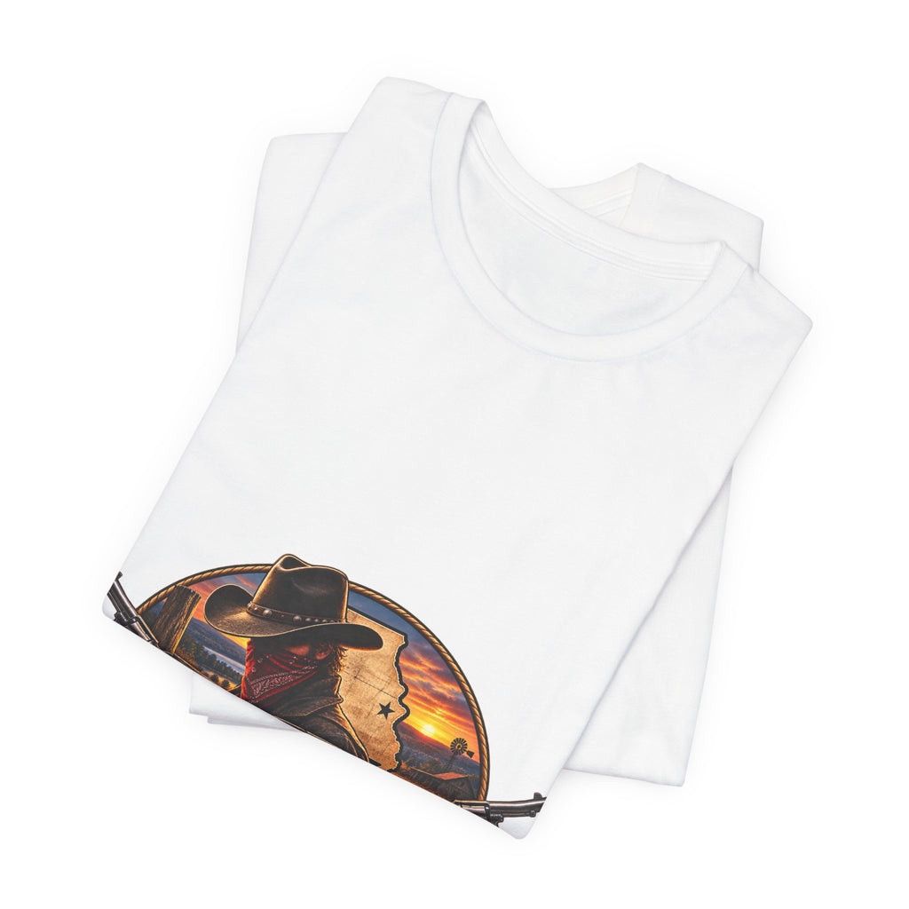 Missouri Outlaw Graphic Tee – Vintage Western Cowboy T‑Shirt