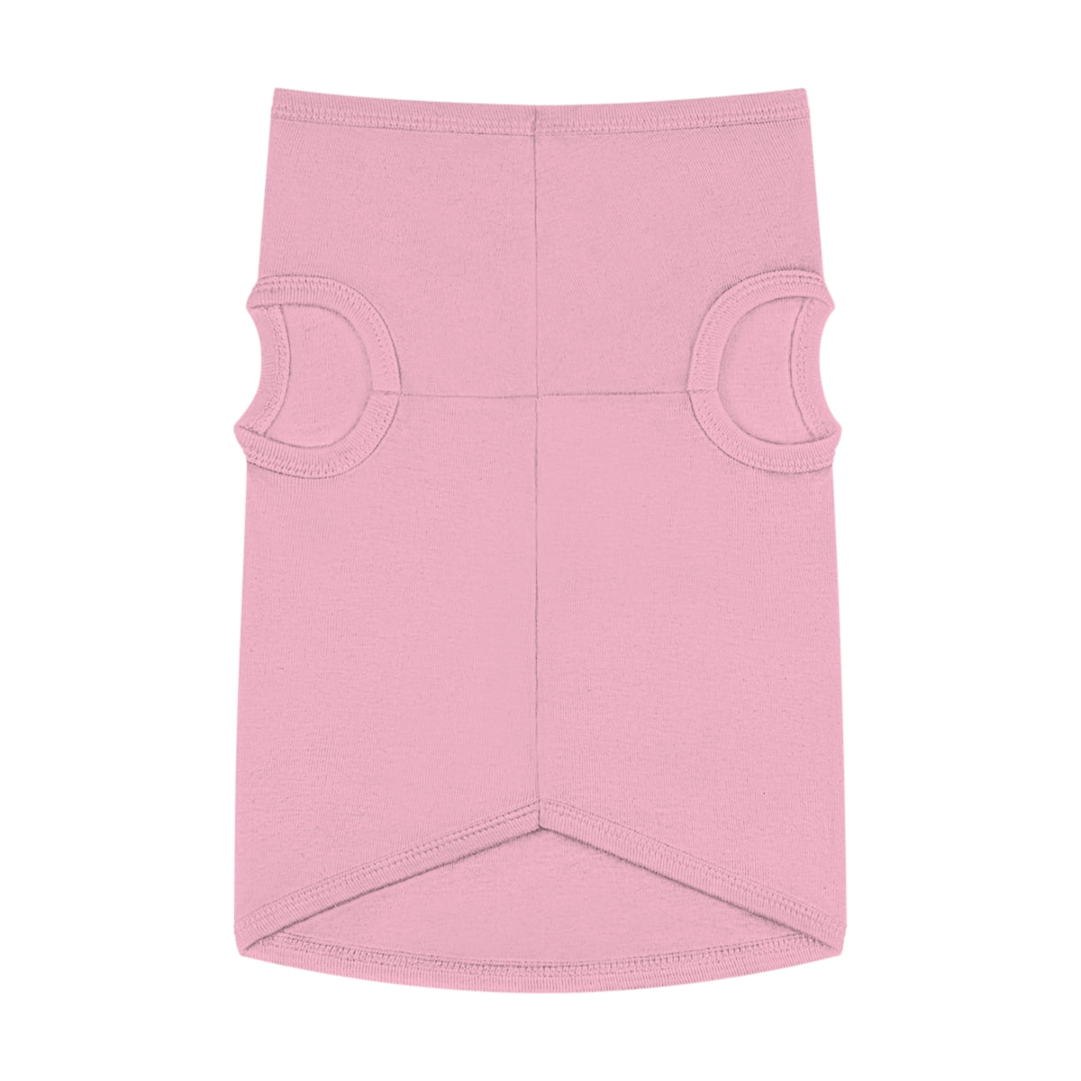 Pet Tank Top — "I Identify as a Wolf!" Pink Dog/Cat Shirt