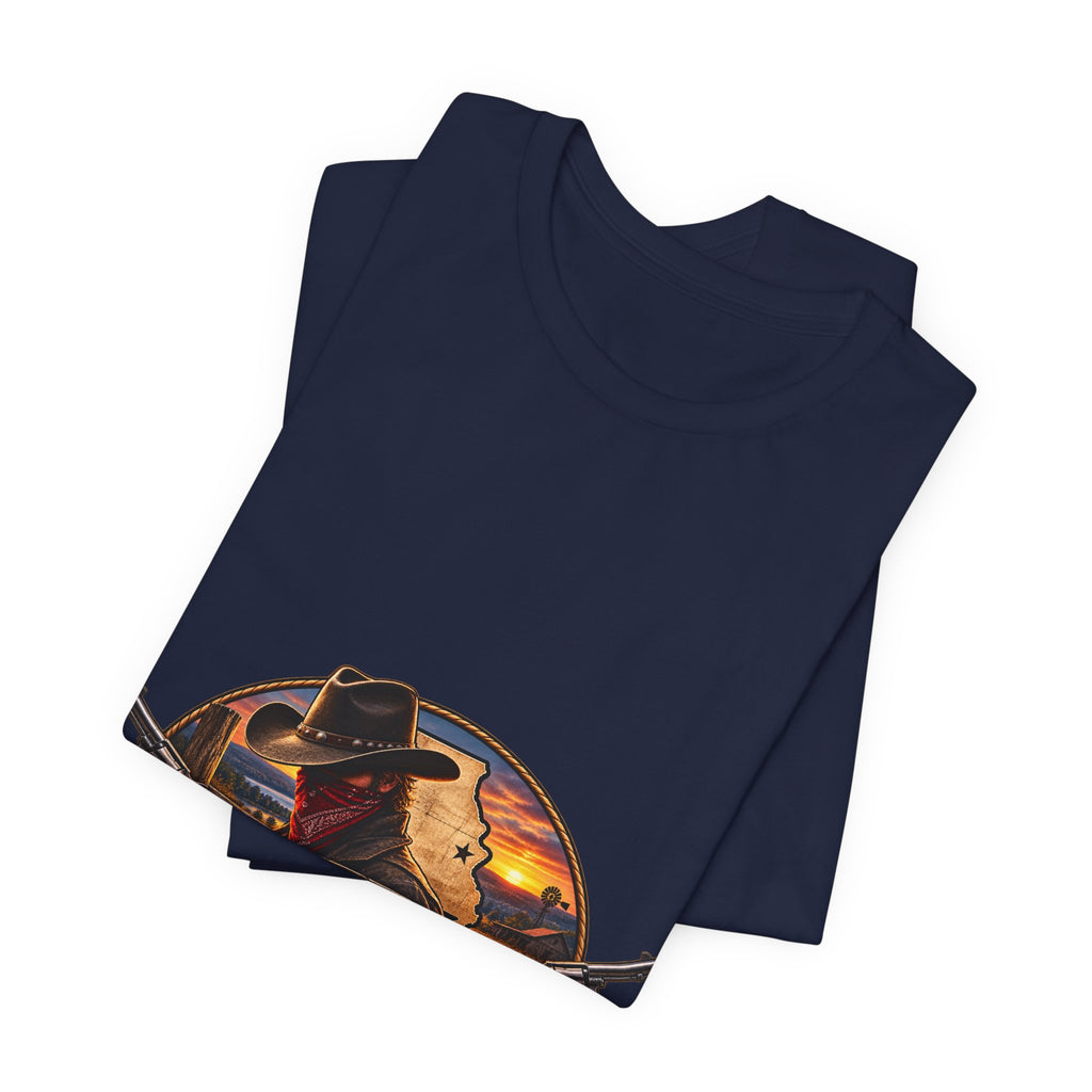 Missouri Outlaw Graphic Tee – Vintage Western Cowboy T‑Shirt