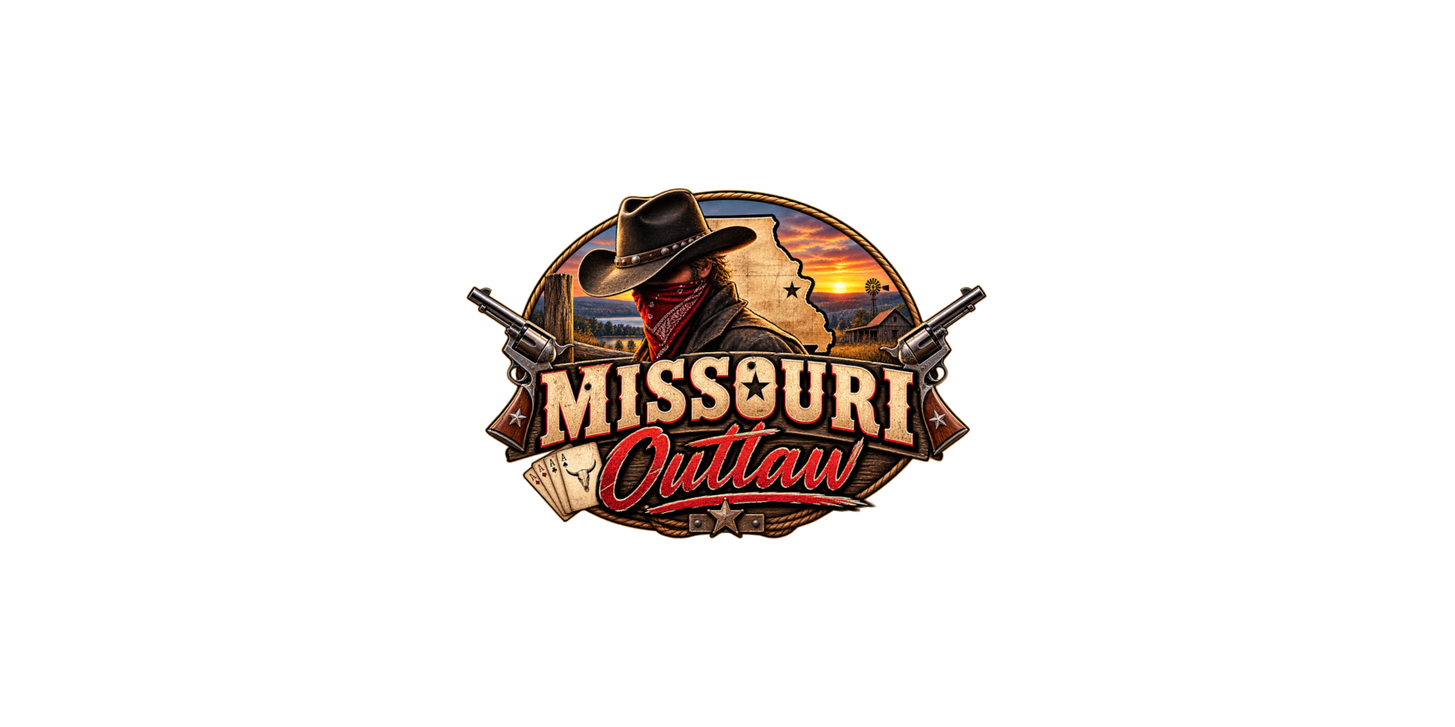 Missouri Outlaw western crest